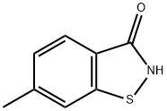 6-Methylbenzo[d]isothiazol-3(2H)-one Struktur