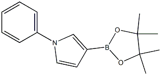 1-phenyl-3-(4,4,5,5-tetraMethyl-1,3,2-dioxaborolan-2-yl)-pyrrole Structure