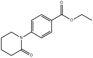 Ethyl 4-(2-oxopiperidin-1-yl)benzoate Struktur