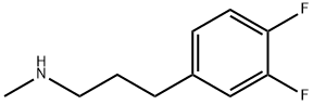 3-(3,4-Difluorophenyl)-N-Methylpropan-1-aMine Struktur