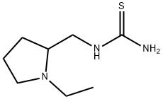 [(1-ethylpyrrolidin-2-yl)methyl]thiourea Struktur