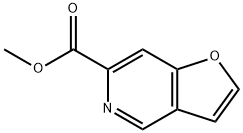 Methyl furo[3,2-c]pyridine-6-carboxylate Struktur