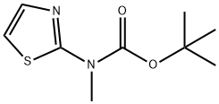 Methylthiazol-2-ylcarbaMic acid tert-butyl ester Struktur