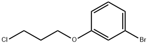 1-bromo-3-(3-chloropropoxy)benzene Struktur