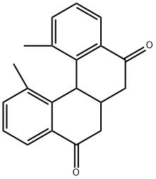 1,12-diMethyl-6a,12b-dihydrobenzo[c]phenanthrene-5,8(6H,7H)-dione Struktur