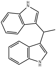 3,3'-(ethane-1,1-diyl)bis(1H-indole) Struktur