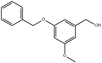 (3-(Benzyloxy)-5-Methoxyphenyl)Methanol Struktur