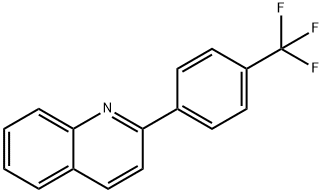 2-(4-TrifluoroMethyl-phenyl)-quinoline Struktur