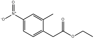 Ethyl 2-(2-Methyl-4-nitrophenyl)acetate Struktur