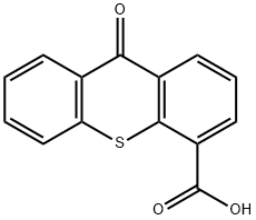 9H-Thioxanthene-4-carboxylic acid,9-oxo- Struktur