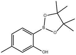 5-Methyl-2-(4,4,5,5-tetraMethyl-1,3,2-dioxaborolan-2-yl)phenol Struktur