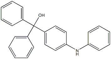 Diphenyl(4-(phenylaMino)phenyl)Methanol Struktur