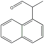 2-(1-Naphthyl)propionaldehyde Struktur