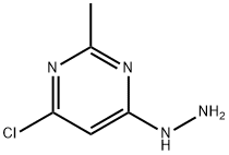 4-Chloro-6-hydrazinyl-2-MethylpyriMidine Struktur