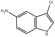 3-Chloro-1H-indol-5-aMine Struktur