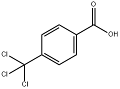 4-(trichloroMethyl)benzoic acid Struktur