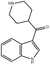 1H-Indol-3-yl(4-piperidyl) ketone Struktur