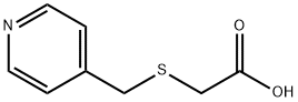 2-[(pyridin-4-ylMethyl)sulfanyl]acetic acid Struktur