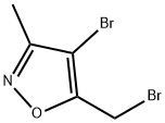 4-BroMo-5-(broMoMethyl)-3-Methylisoxazole Struktur