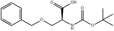 N-Boc-O-benzyl-DL-serine Struktur