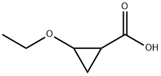 2-ethoxycyclopropane-1-carboxylic acid Struktur