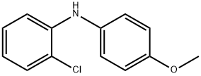 2-chloro-N-(4-Methoxyphenyl)aniline Structure