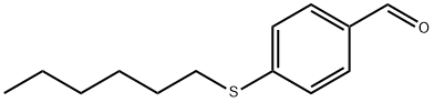 4-(Hexylthio)-benzaldehyde Struktur