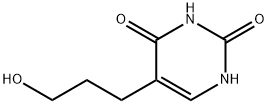 5-(3-Hydroxypropyl)-2,4(1H,3H)-pyriMidinedione Struktur