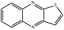 Thieno[2,3-b]quinoxaline Struktur