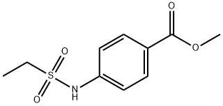 Methyl 4-ethanesulfonaMidobenzoate Struktur