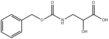 Cbz-3-aMino-2-hydroxypropionic acid Struktur