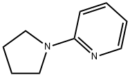 2-(pyrrolidin-1-yl)pyridine Struktur