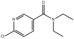 6-chloro-N,N-diethylnicotinaMide Struktur