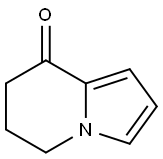 6,7-dihydro-8(5H)-Indolizinone Struktur