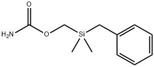 (BenzyldiMethylsilyl)Methyl carbaMate Struktur