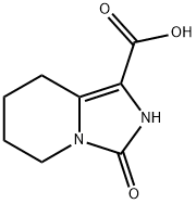 3-oxo-2,3,5,6,7,8-hexahydroiMidazo[1,5-a]pyridine-1-carboxylic acid Struktur