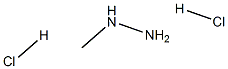 1-Methylhydrazine Dihydrochloride Struktur