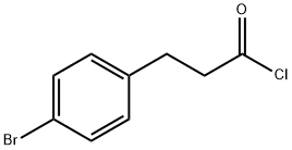 3-(4-broMophenyl)propanoyl chloride Struktur