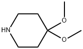 3,3-DiMethoxypiperidine Struktur