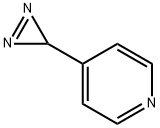 4-(3H-Diazirin-3-yl)pyridine Struktur