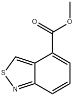 Methyl benzo[c]isothiazole-4-carboxylate Struktur