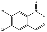 4,5-dichloro-2-nitrobenzaldehyde Struktur