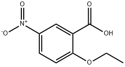 2-ethoxy-5-nitrobenzoic acid Struktur