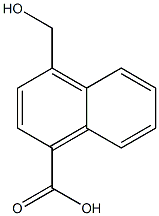 4-(hydroxyMethyl)-1-naphthoic acid Struktur