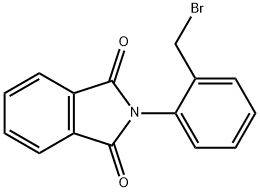 2-(2-(broMoMethyl)phenyl)isoindoline-1,3-dione Struktur