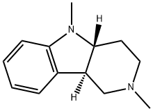 Trans-2,3,4,4a,5,9b-hexahydro-2,5-diMethyl-1H-pyrido[4,3-b]indole Struktur