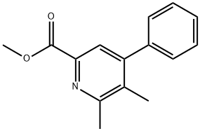 Methyl 5,6-diMethyl-4-phenylpicolinate Struktur