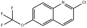 2-chloro-6-(trifluoroMethoxy) quinoline Struktur