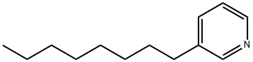 3-Octylpyridine Struktur