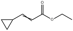 3-Cyclopropyl-2-propenoic acid ethyl ester Struktur